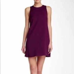 Alice and Olivia purple mini dress